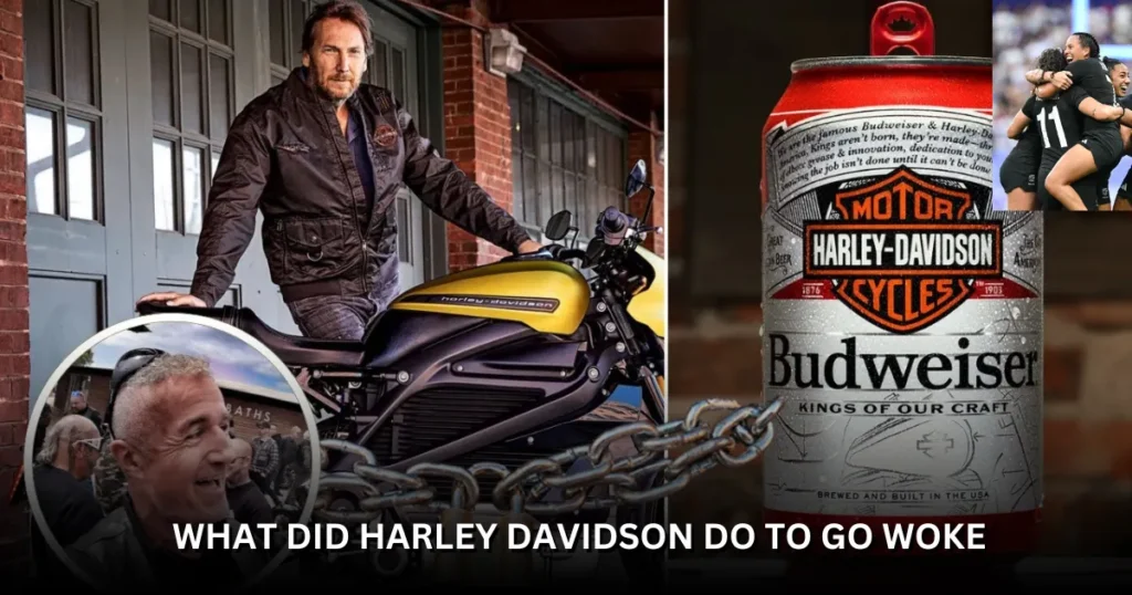 what did harley davidson do to go woke