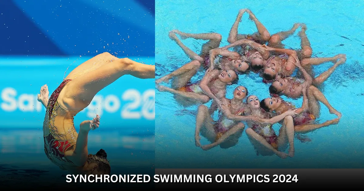 synchronized swimming olympics 2024